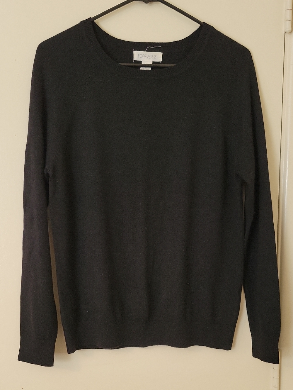 Black Crewneck Sweater